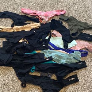 VS PINK bundle of 21 thongs